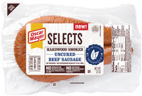 Oscar Mayer Selects Hardwood Smoked Uncured Beef Sausage 12 oz. Pack