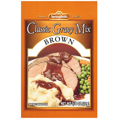 Springfield® Classic Brown Gravy Mix 0.75 oz. Packet