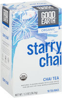 Good Earth® Organic Starry Chai™ Chai Tea 18 ct Box