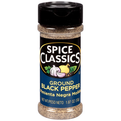 Spice Classics® Ground Black Pepper 1.87 oz. Shaker