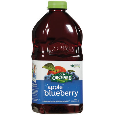 Old Orchard Apple Blueberry Juice Cocktail Blend 64 fl. oz. Plastic Bottle