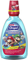 Orajel™ Fruit Splash Super Mario® Anticavity Fluoride Rinse 16.9 fl. oz. Bottle