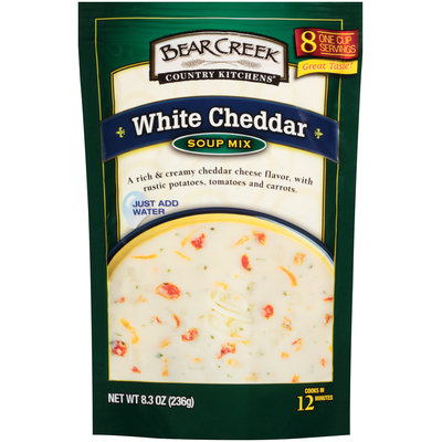 Bear Creek Country Kitchens® White Cheddar Soup Mix 8.3 oz. Pouch