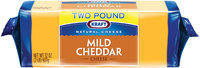 Kraft Natural Cheese Mild Cheddar Cheese 32 oz. Brick