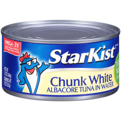Starkist® Chunk White Albacore Tuna In Water 12 oz. Tin