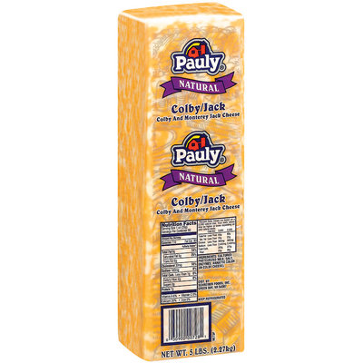 Pauly Colby/Jack Cheese 5 Lb Brick