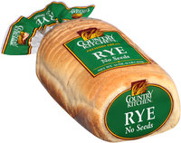 Country Kitchen® Rye No Seeds Bread 16 oz. Bag