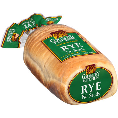 Country Kitchen® Rye No Seeds Bread 16 oz. Bag