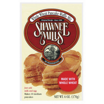 Shawnee Mills Whole Wheat Pancake-Waffle Mix 6 Oz Packet