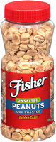 Fisher® Unsalted Dry Roasted GoldenRoasts® Peanuts 12 oz. Jar