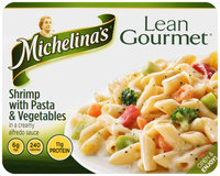 Michelina's® Lean Gourmet® Shrimp with Pasta & Vegetables in a Creamy Alfredo Sauce 8 oz. Tray