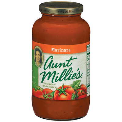 AUNT MILLIE'S Marinara Pasta Sauce 26 OZ JAR