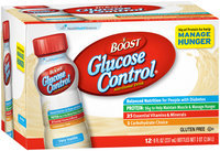 Boost Glucose Control® Very Vanilla Nutritional Drink 12-8 fl. oz. Bottles