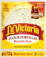 La Victoria® Burrito Size Flour Tortillas 17 oz. Bag