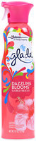 Glade® Dazzling Blooms™ Air Freshener Spray 9.7 oz. Aerosol Can