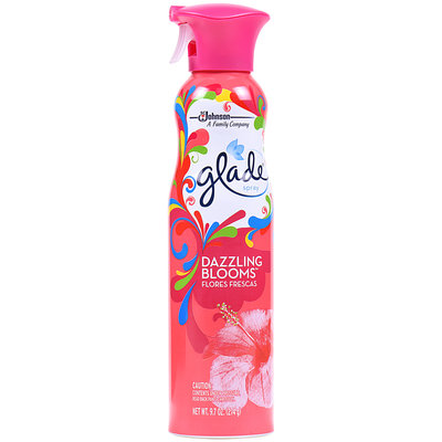 Glade® Dazzling Blooms™ Air Freshener Spray 9.7 oz. Aerosol Can