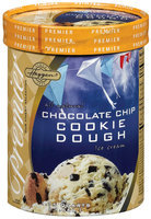 Haggen Chocolate Chip Cookie Dough Premier Ice Cream 1.75 Qt Tub
