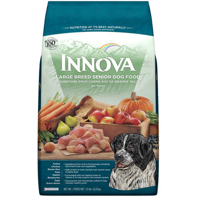 INNOVA Large Breed Senior Dog Food 15 lb. Bag