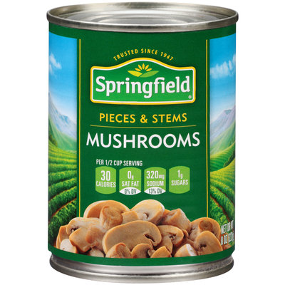 Springfield® Pieces & Stems Mushrooms 8 oz. Can