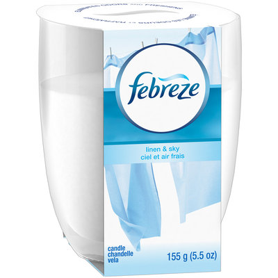 Candle Febreze Candle Linen & Sky Air Freshener (1 Count, 5.5 Oz)