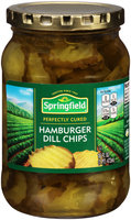 Springfield® Hamburger Dill Chips 16 fl. oz. Jar