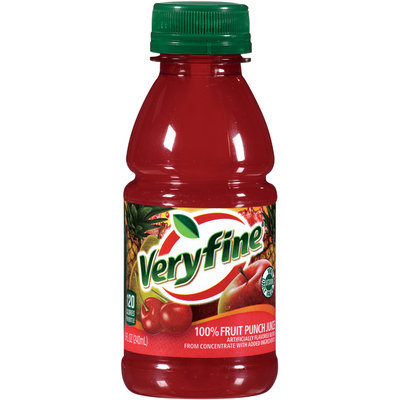 Veryfine® 100% Fruit Punch Juice 8 oz