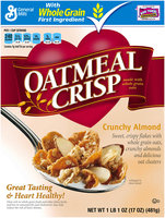 Oatmeal Crisp® Crunchy Almond Cereal 17 oz. Box