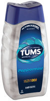 Tums® Ultra Strength 1000 Peppermint Antacid Tablets 160 ct Bottle