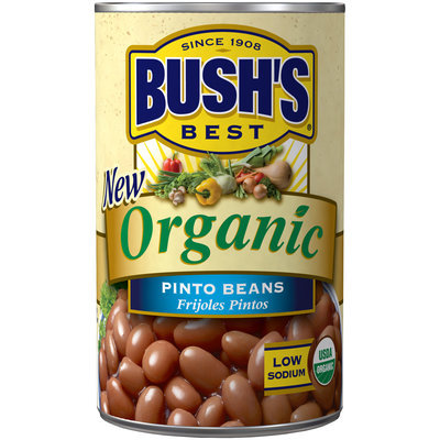 Bush's Best® Organic Pinto Beans 15 oz. Can