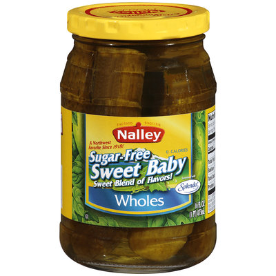 Nalley®Sweet Baby Wholes Sugar-Free 16 fl oz Jar