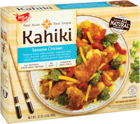 Kahiki® Chicken Fried Rice Bowl & Roll Meal for 1 12 oz. Box (1380517) None Kahiki® Sesame Chicken Frozen Entree