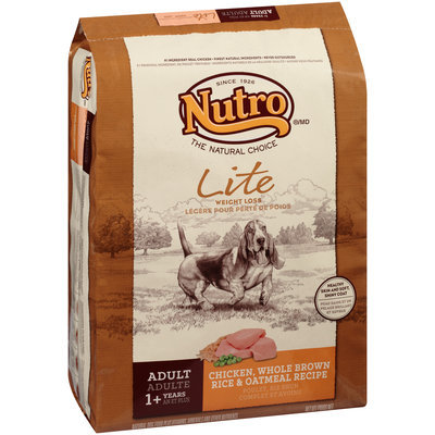 Nutro® Lite Weight Loss Adult Chicken, Whole Brown Rice & Oatmeal Recipe Dog Food 30 lb. Bag