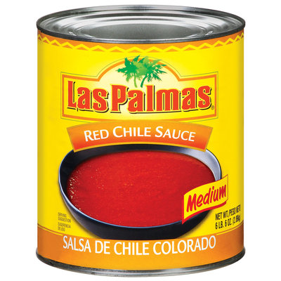 Las Palmas Medium Red Chile Sauce 102 Oz Can