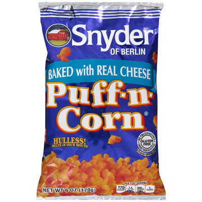 Snyder of Berlin® Cheese Puff-n-Corn® 6 oz. Bag
