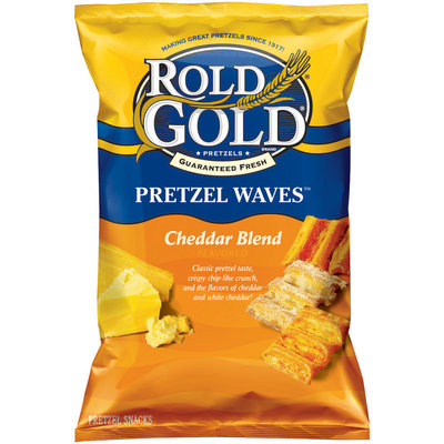 Rold Gold® Waves Cheddar Blend Pretzel Snacks