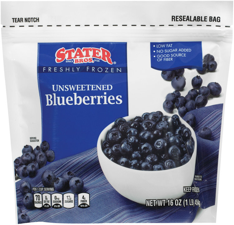 Stater Bros.® Freshly Frozen Unsweetened Blueberries Reviews 2019