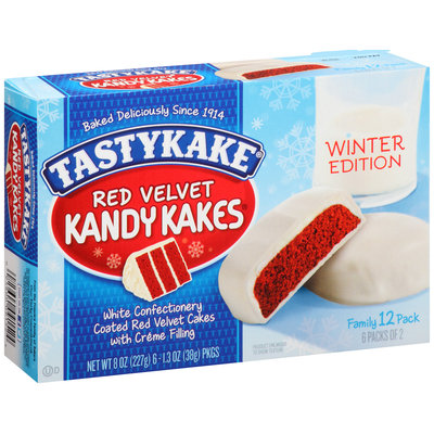 Tastykake® Winter Edition Red Velvet Kandy Kakes®