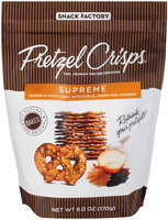 Pretzel Crisps® Crackers Supreme