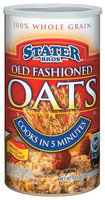 Stater Bros. 100% Whole Grain Old Fashioned Oats 42 Oz Cylinder