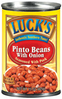 Lucks Seasoned W/Pork Pinto Bean W/Onion 15 Oz Can