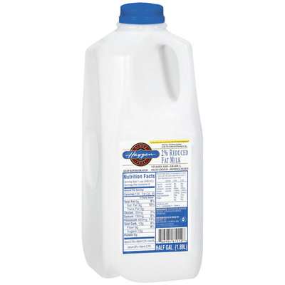 Haggen 2% Reduced Fat Vitamin A & D Milk .5 Gal Jug