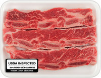 Beef Bone-In Flanken Style Ribs Tray
