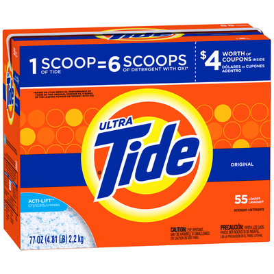 Tide Ultra Original Scent Powder Laundry Detergent 79 oz. Box