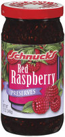 SCHNUCKS Red Raspberry Preserves 12 OZ JAR