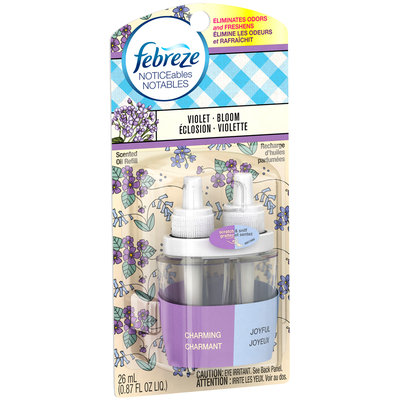 Febreze NOTICEables™ Violet Bloom Air Freshener 0.87 fl. oz. Carded Pack