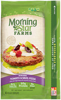 MorningStar Farms® Burgers Tomato & Basil Pizza 9.5 oz. Box