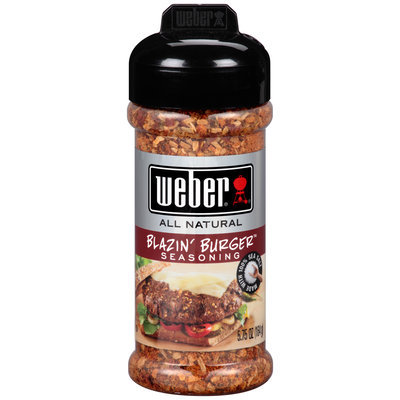 Weber® All Natural Blazin' Burger™ Seasoning 5.75 oz. Bottle