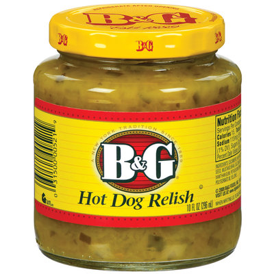 B&G Hot Dog Relish 10 Oz Jar