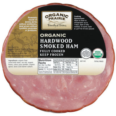 Organic Prairie Organic Hardwood Smoked Ham