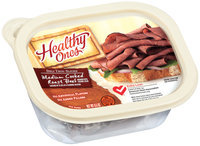 Healthy Ones Medium Cooked Deli Thin-Sliced Roast Beef 6.5 Oz Plastic Tub